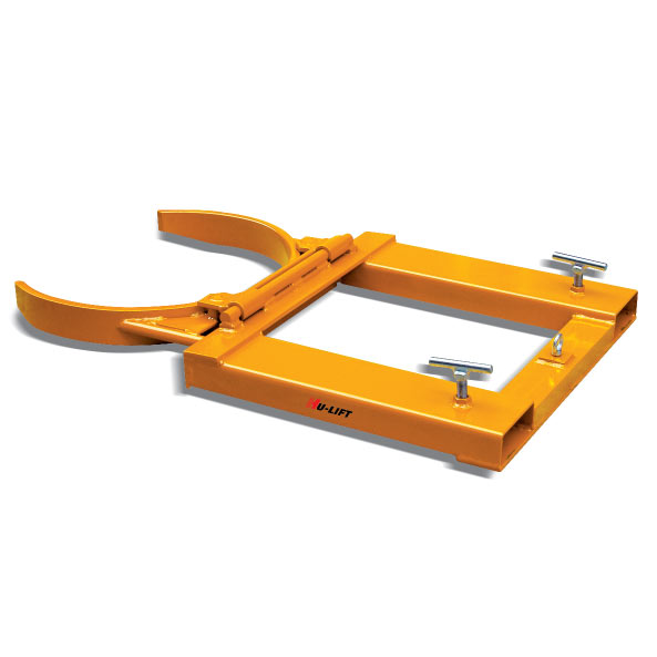 抱箍式叉車專用油桶搬運夾